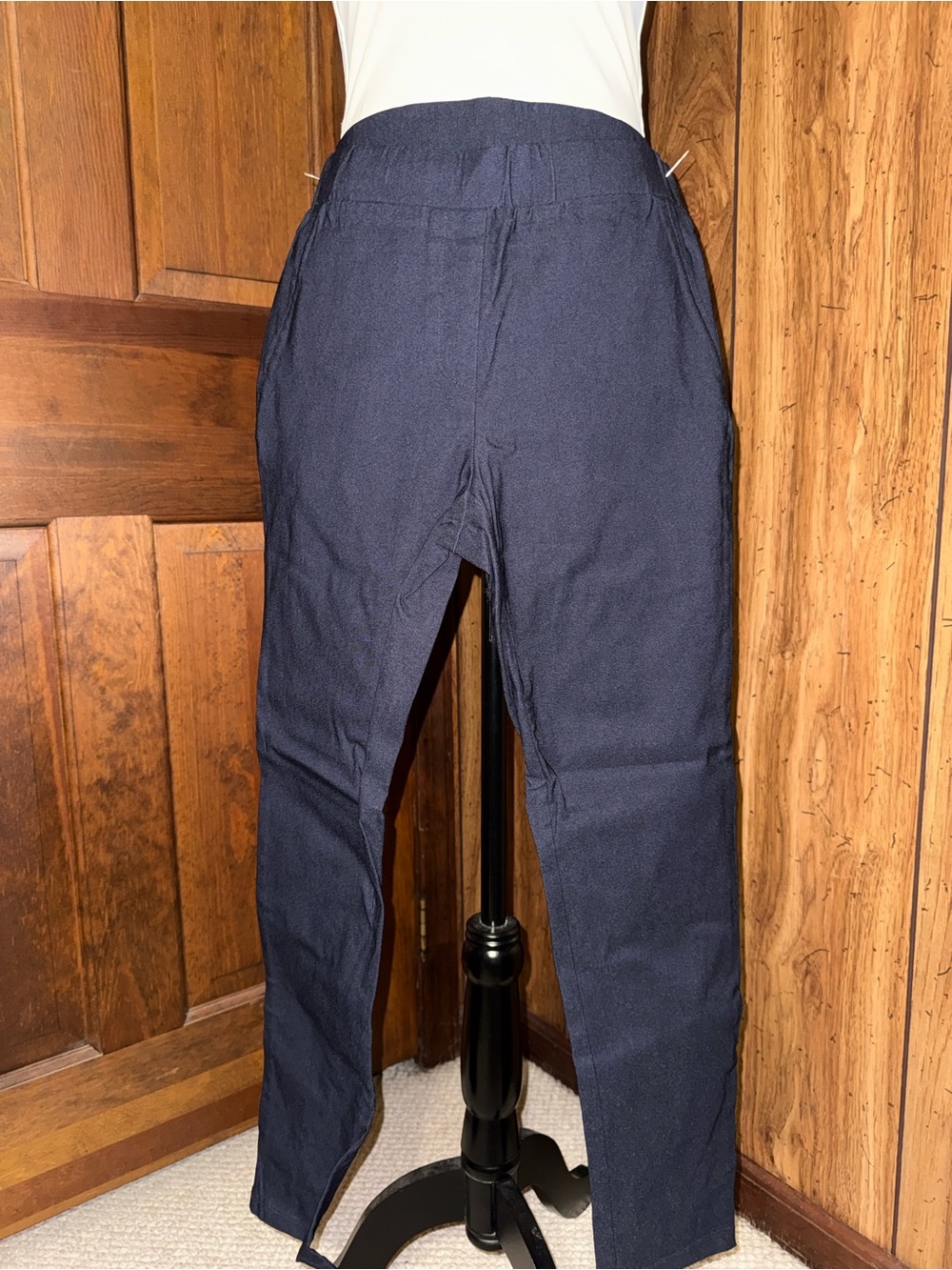 Men's Navy Casual Pants - Comfortable Everyday Trousers